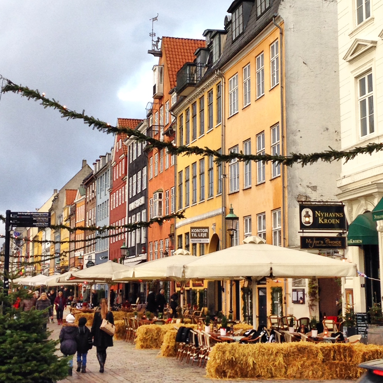 Une des rues principales de Copenhague